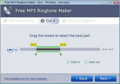 Make Your Own Ringtone - Step 2