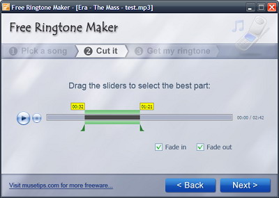 Make Your Own Ringtone - Step 2